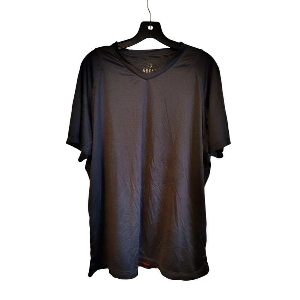 Rhone Men's short sleeve Charcoal grey performance T-Shirt
